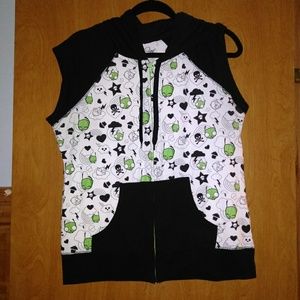 Invader Zim Gir hoodie vest
